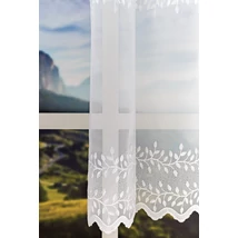 7015  3 sorban hímzett levél mintás fényáteresztő függöny - 280 cm