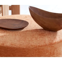 Vancouver egyszínű lángmentes zsenília függöny - 143 cm